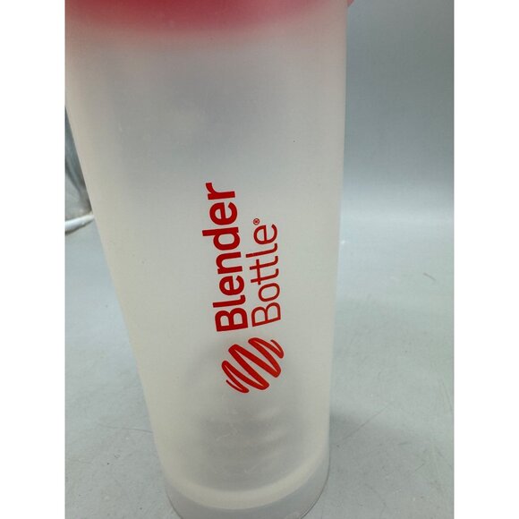 BlenderBottle Classic Shaker Bottle 28oz With Red Lid & Whisk Ball READ - Picture 2 of 5